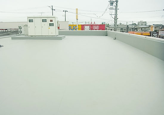 屋上防水改修工事後