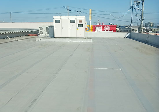 屋上防水改修工事前